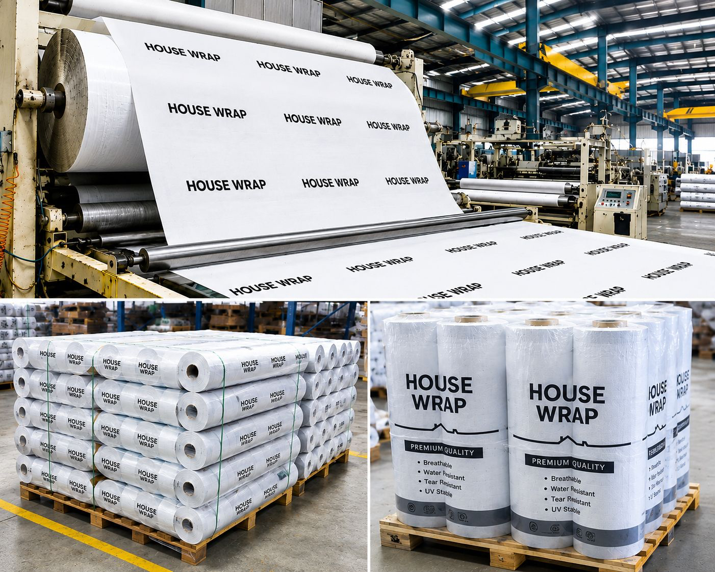 House Wrap manufactured by KCR Global