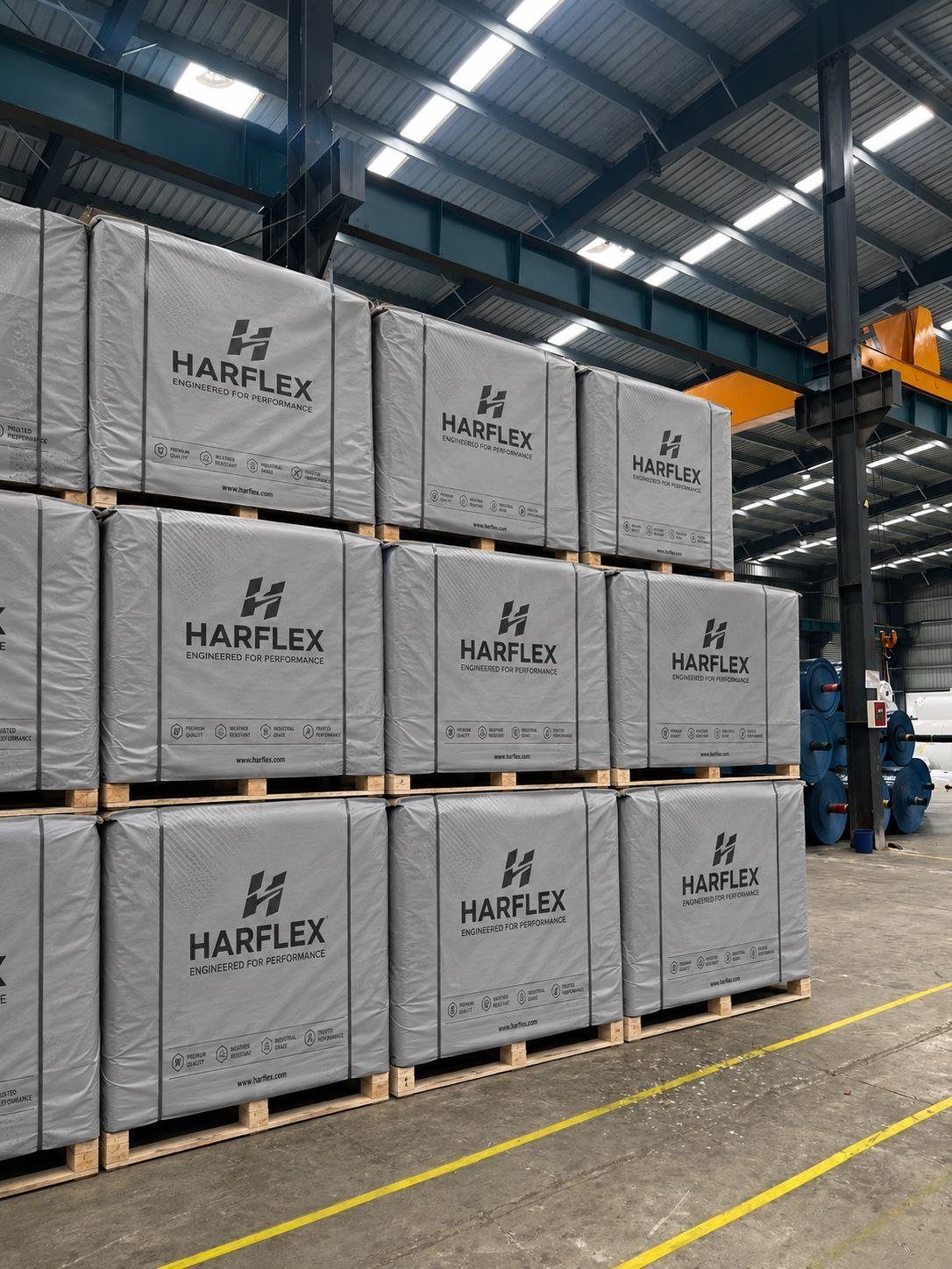 Synthetic Roofing Underlayment — Warehouse stock — packaged rolls