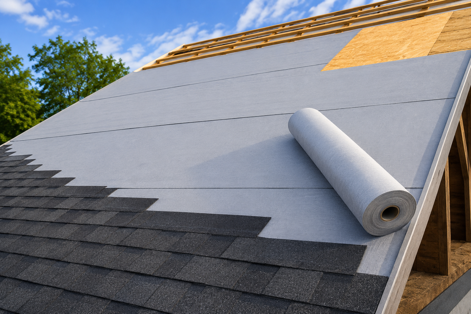 Synthetic Roofing Underlayment