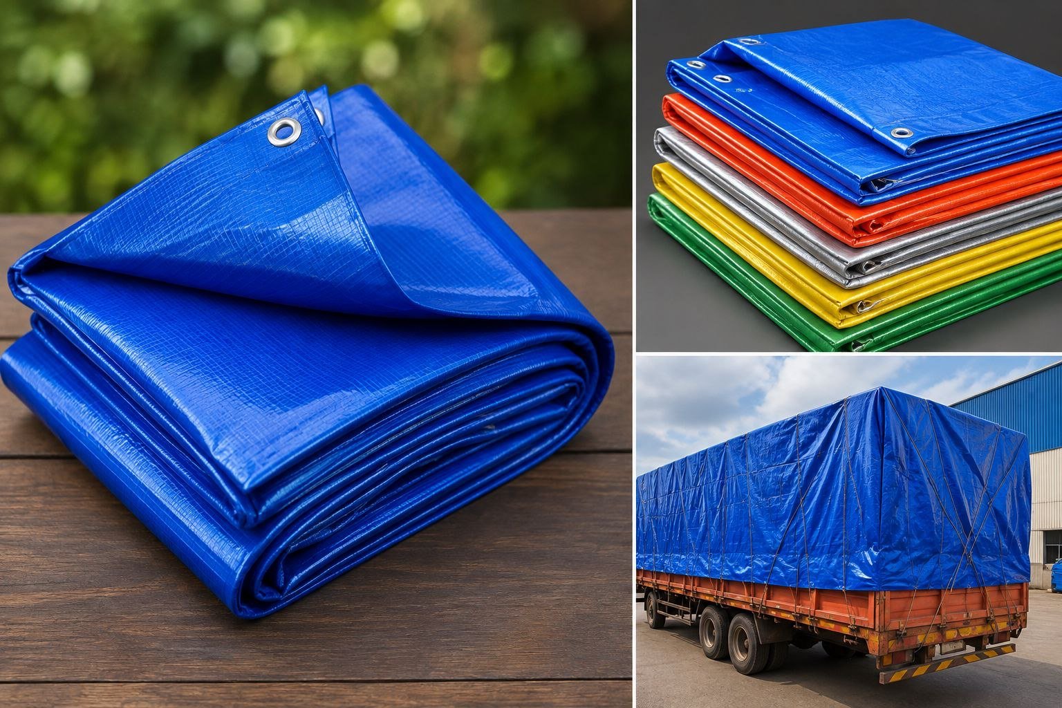 PP/HDPE Coated Rolls & Sheets (Tarpaulins) — Product